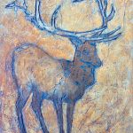 Artist Michael Mahoney's Elk